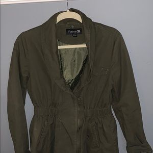 army green jacket